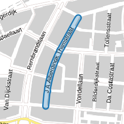 J A Alberdingk Thijmstraat