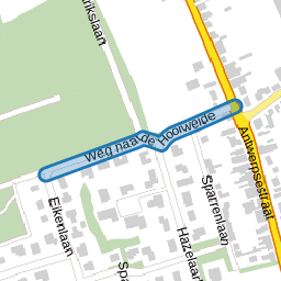 Weg naar de Hooiweide