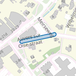 Auvers sur Oise-straat